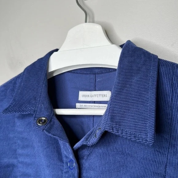 Urban Outfitters Knock Out Blue Quinn Shortie Corduroy Romper - Picture 8 of 16